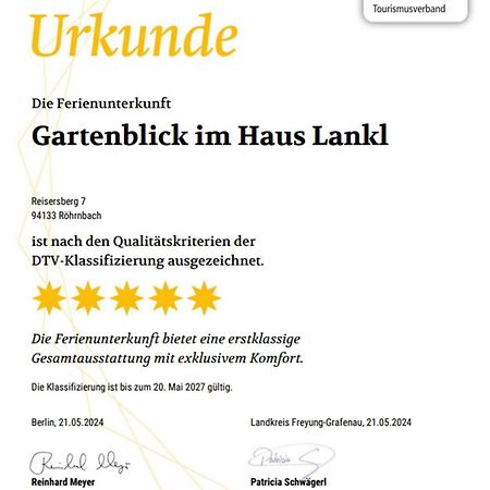 Ferienwohnung Lankl Im Bayerischen Wald Röhrnbach المظهر الخارجي الصورة