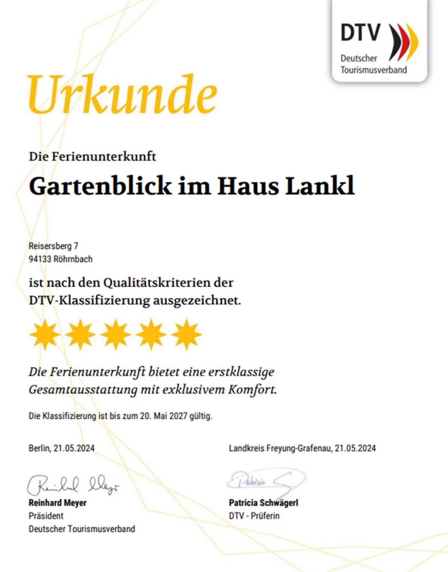 Ferienwohnung Lankl Im Bayerischen Wald Röhrnbach المظهر الخارجي الصورة